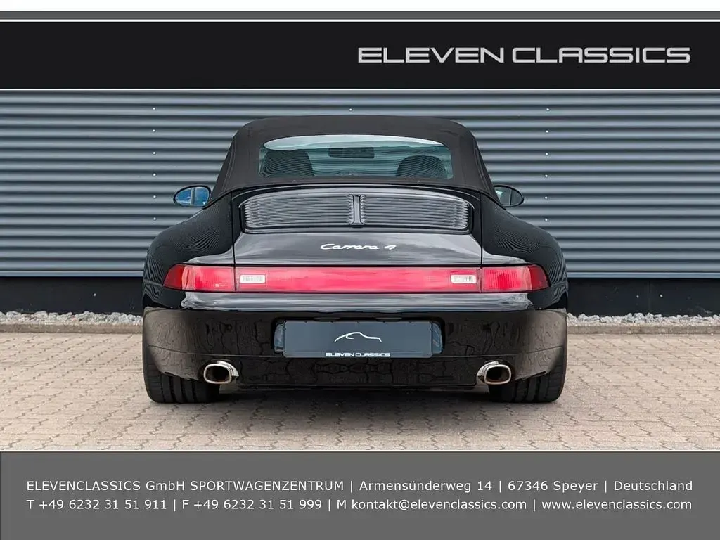 Gebraucht Porsche 993 286 PS (210 kW) 1996 Schwarz Cabrio
