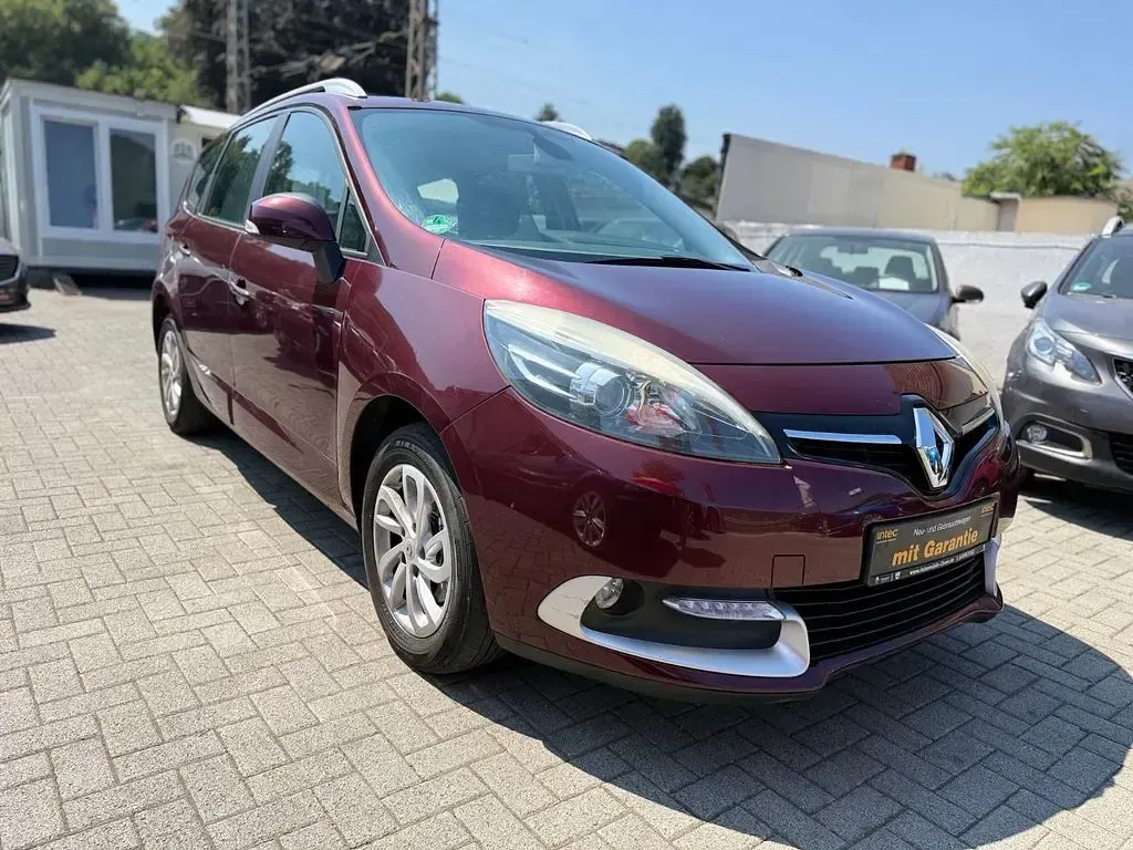 Gebraucht Renault Scénic Initiale Paris 110 PS (80 kW) 2014 Rot Van / Kleinbus