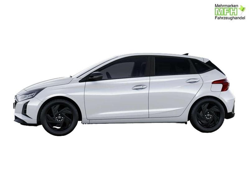 Neu Hyundai i20 Blackline 90 PS (66 kW) 2026 Atlas white Kleinwagen