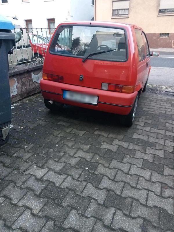 Gebraucht Fiat Cinquecento 55 PS (40 kW) 1996 Rot Kleinwagen