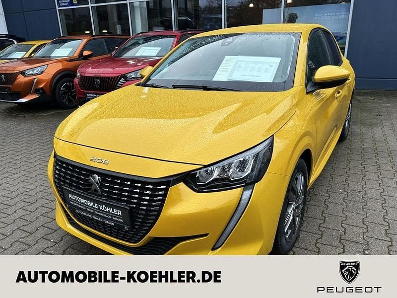 Gebraucht Peugeot 208 Active 75 PS (55 kW) 2021 Gelb Kleinwagen