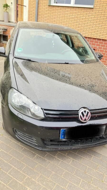 Schwarz Gebraucht 2009 VW Golf VI Limousine | 1.600 € (Superpreis) - Bild 1/4