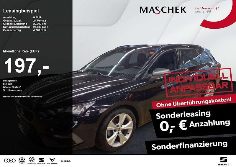 Gebraucht Seat Leon ST FR 150 PS (110 kW) 2025 Midnight schwarz metallic Kombi