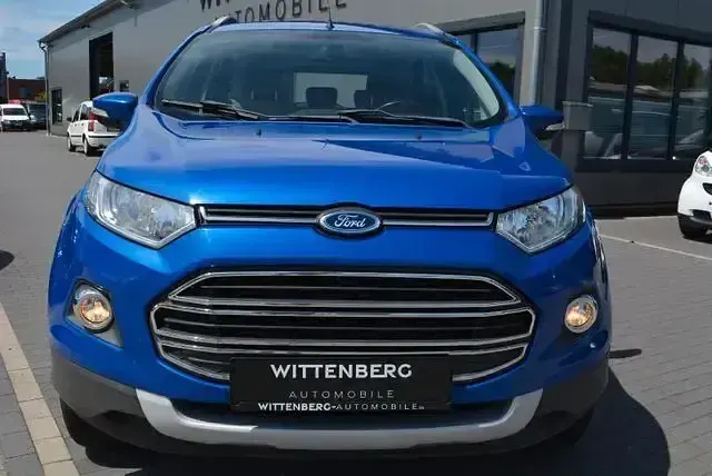Gebraucht Ford Ecosport Titanium 125 PS (91 kW) 2015 Blau SUV