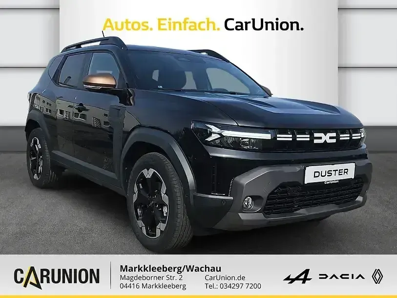 Neu Dacia Duster Extreme 140 PS (102 kW) 2025 Perlmuttschwarz metallic SUV