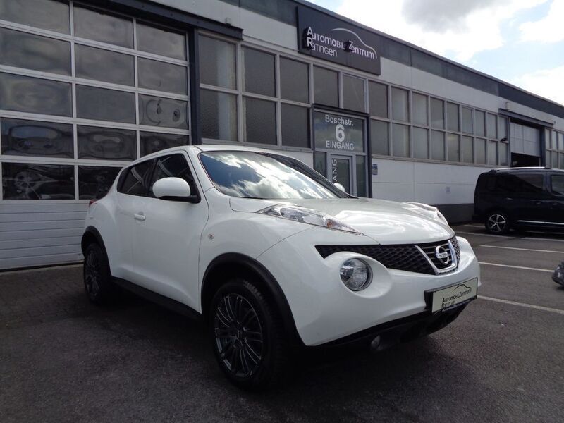 Weiß Gebraucht 2014 Nissan Juke Tekna SUV | 9.890 € (Fairer Preis) - Bild 1/4