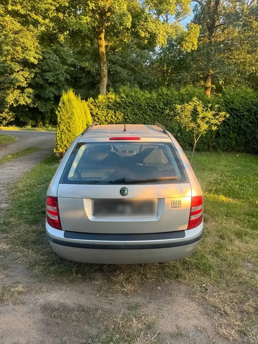 Gebraucht Skoda Fabia 85 PS (62 kW) 2005 Silber Kleinwagen
