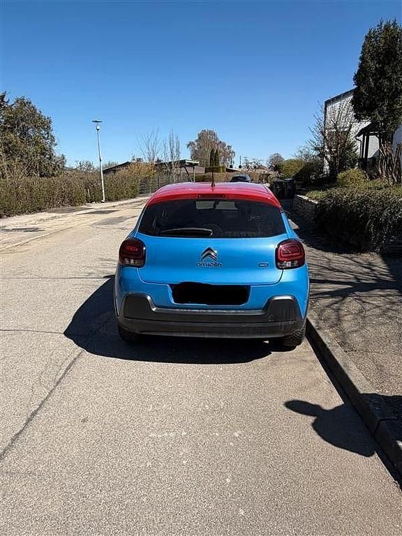 Gebraucht Citroën C3 PureTech 83 PS (61 kW) 2018 Blau Kleinwagen