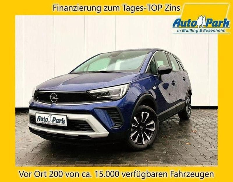Nautic blau metallic Gebraucht 2022 Opel Crossland SUV | 17.877 € (Superpreis) - Bild 1/4
