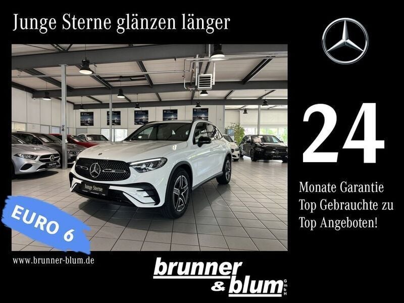 Unilack polarweiß Gebraucht 2024 Mercedes GLC200 AMG SUV | 54.990 € (Fairer Preis) - Bild 1/4
