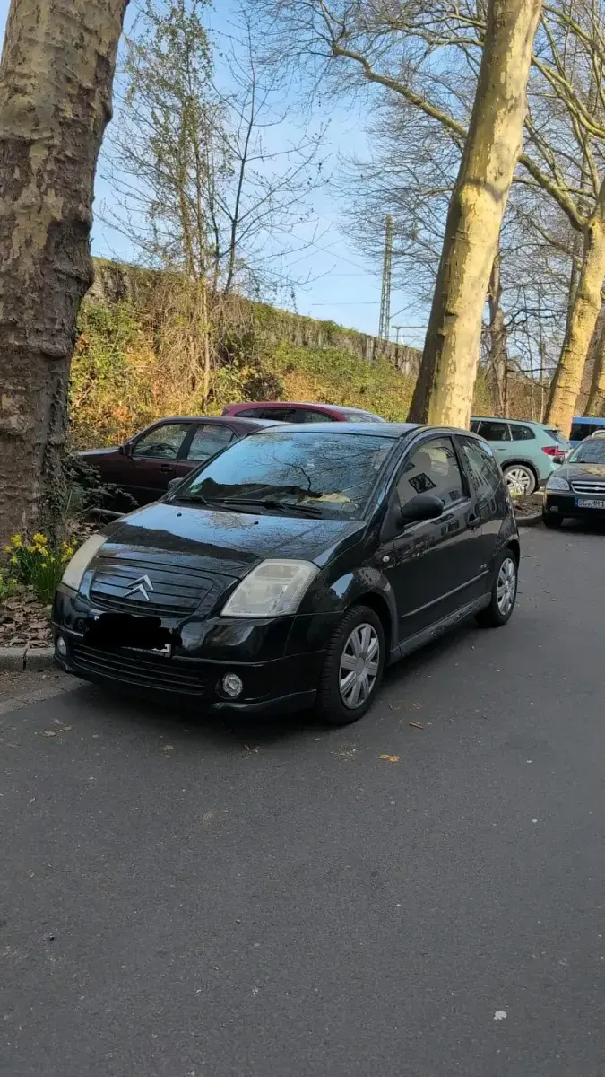 Gebraucht Citroën C2 73 PS (53 kW) 2005 Schwarz Kleinwagen