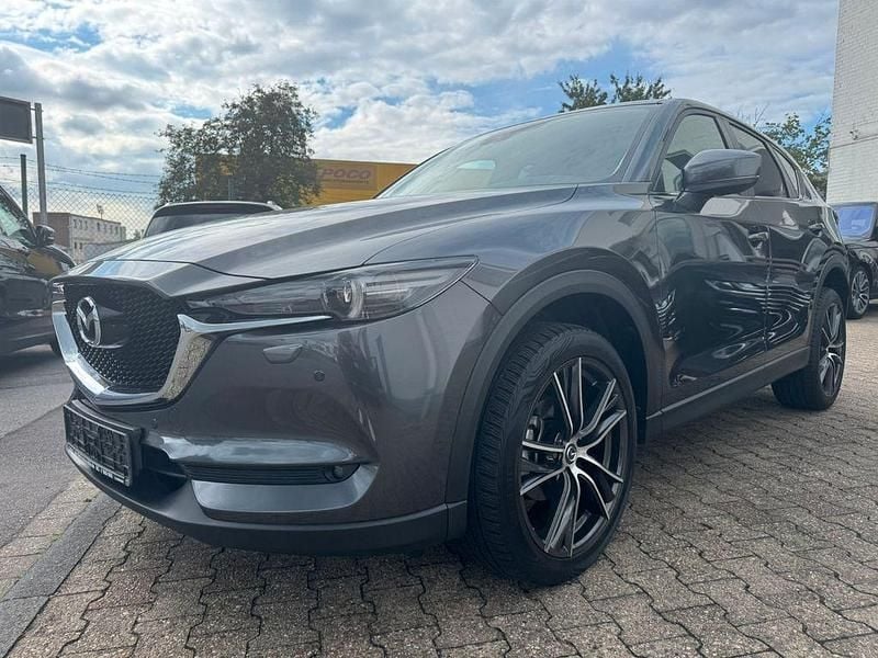 Grau Gebraucht 2018 Mazda CX-5 Exclusive-Line SUV | 21.199 € (Guter Preis) - Bild 1/4