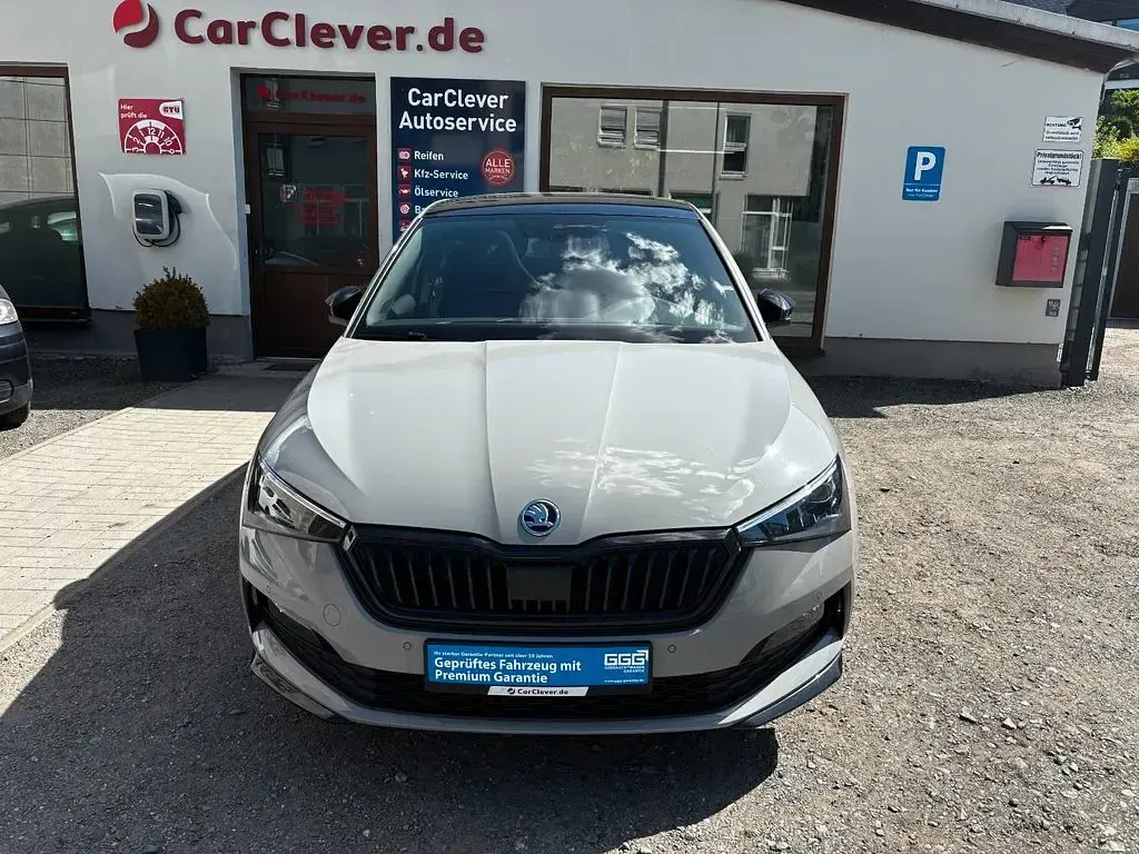 Gebraucht Skoda Scala Monte Carlo 110 PS (80 kW) 2021 Grau Kleinwagen