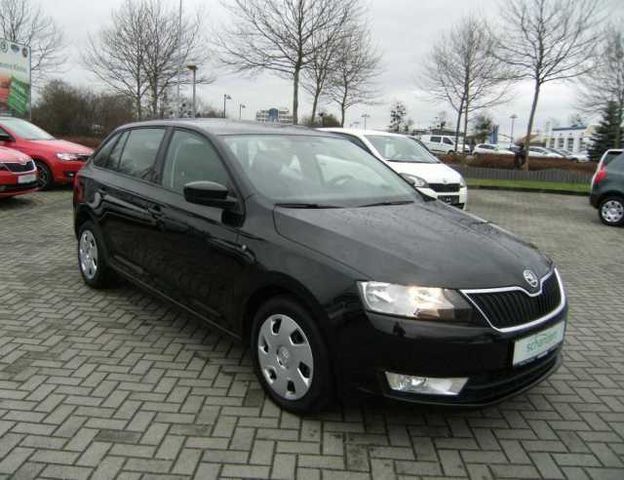 Gebraucht Skoda Rapid Ambition 90 PS (66 kW) 2014 Schwarz metallic Limousine