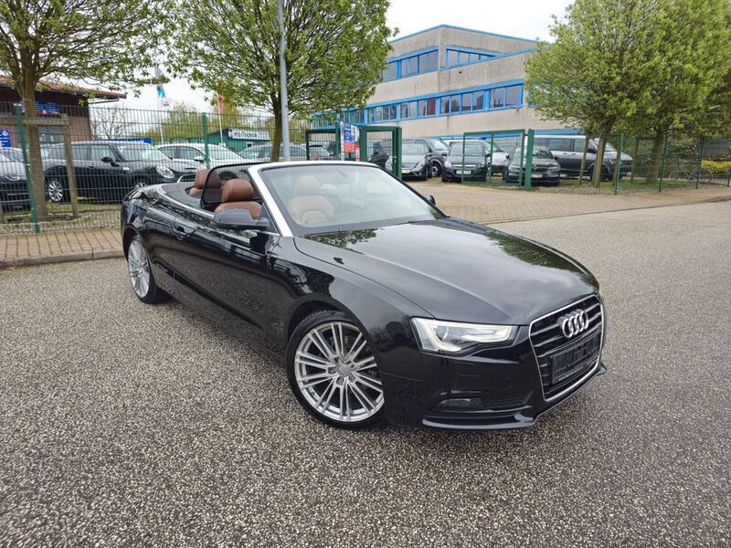 Schwarz Gebraucht 2014 Audi A5 Cabriolet Ambiente Cabrio | 12.999 € (Superpreis) - Bild 1/4