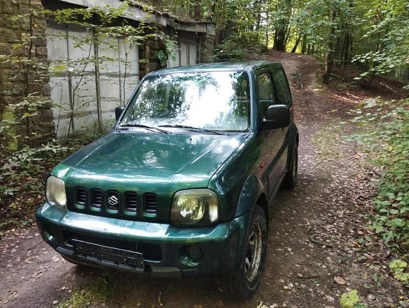 Grün Gebraucht 2002 Suzuki Jimny SUV | 1.300 € (Superpreis) - Bild 1/4