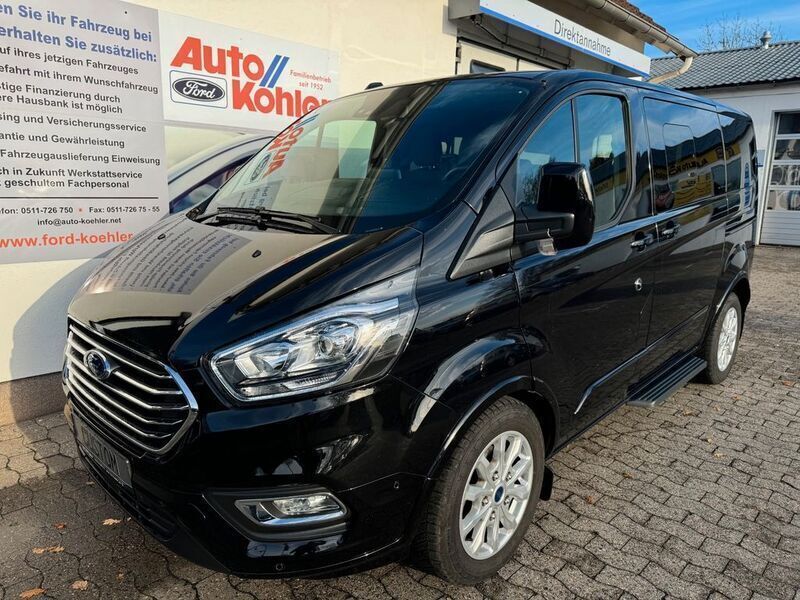 Schwarz Gebraucht 2024 Ford Tourneo Custom Titanium Van / Kleinbus | 45.900 € (Guter Preis) - Bild 1/4