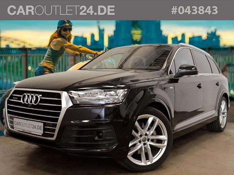 Schwarz Gebraucht 2016 Audi Q7 S-Line SUV | 27.980 € (Fairer Preis) - Bild 1/4