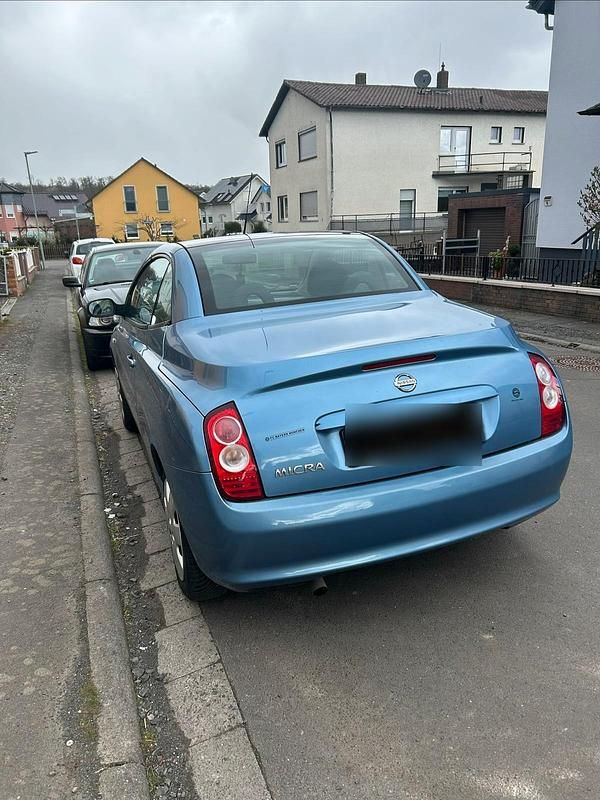 Gebraucht Nissan Micra 90 PS (66 kW) 2006 Blau Cabrio