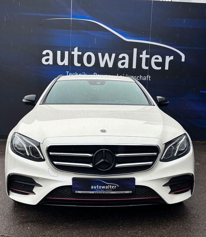 Gebraucht Mercedes E220 AMG line 194 PS (142 kW) 2018 Weiß Kombi