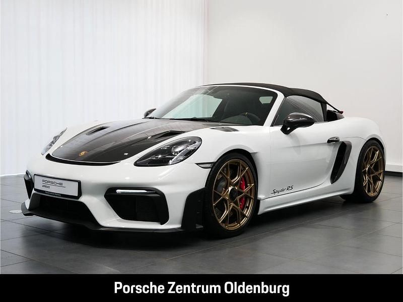 Gebraucht Porsche 718 Spyder Chrono 500 PS (367 kW) 2024 Weiss Cabrio
