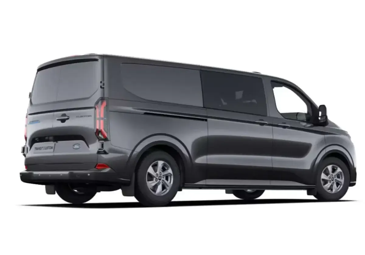 Nowe Ford E-Transit Limited 160 kW (218 KM) 2025 Szary Van