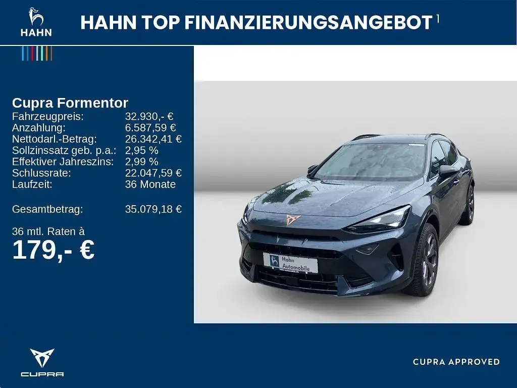 Gebraucht Cupra Formentor 150 PS (110 kW) 2025 Grau SUV