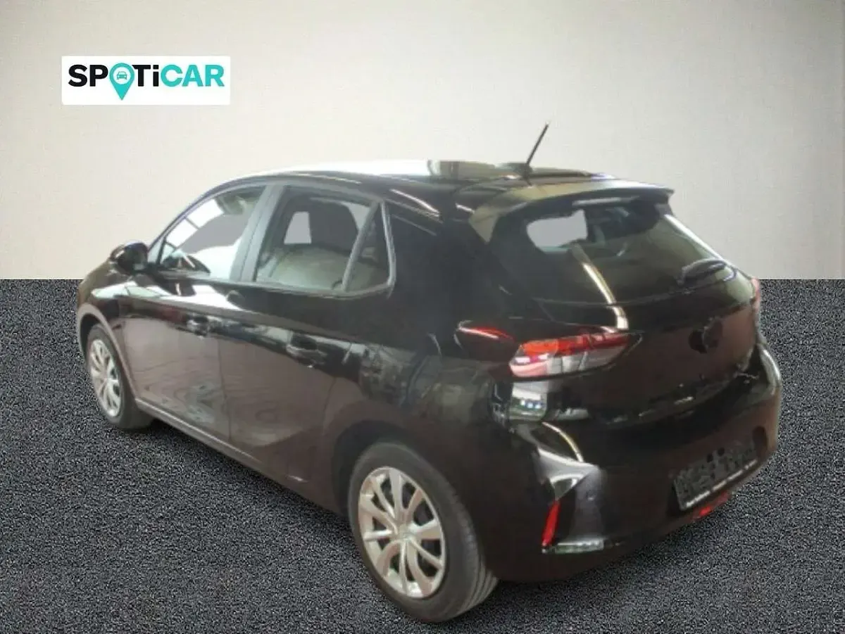 Gebraucht Opel Corsa Basis 75 PS (55 kW) 2024 Schwarz perlmetallic Kleinwagen