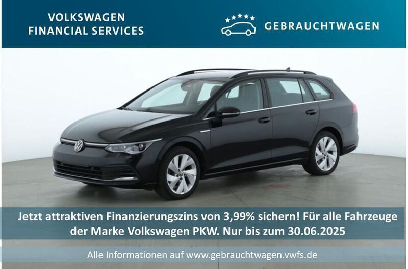Schwarz Gebraucht 2021 VW Golf VIII Highline Kombi | 22.580 € (Fairer Preis) - Bild 1/4