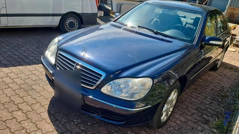 Blau Gebraucht 2003 Mercedes S350 Limousine | 4.500 € (Superpreis) - Bild 1/4