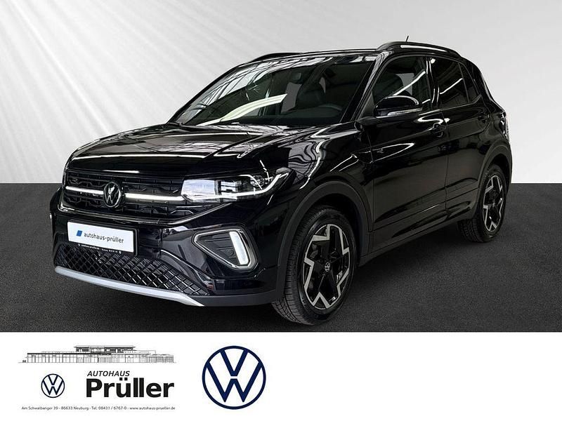 Deep black perleffekt (schwarz) Neu 2025 VW T-Cross R-line SUV | 37.850 € - Bild 1/4