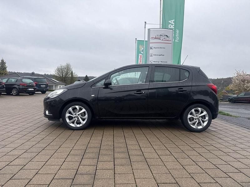 Gebraucht Opel Corsa Innovation 101 PS (74 kW) 2016 Schwarz Kleinwagen