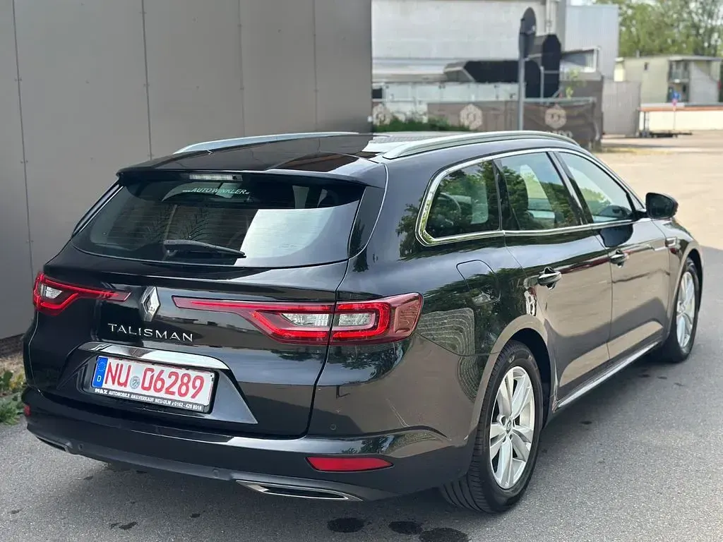 Gebraucht Renault Talisman GrandTour Life 131 PS (96 kW) 2016 Schwarz Kombi