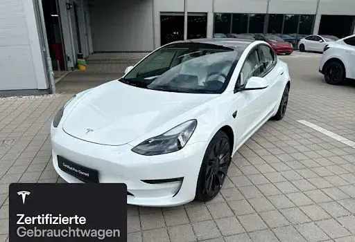Usado Tesla Model 3 Performance 377 kW (513 HP) 2022 Branco Sedan