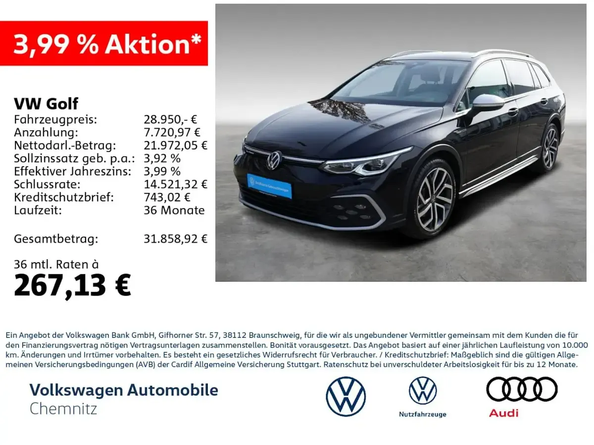 Gebraucht VW Golf VIII 200 PS (147 kW) 2024 Kombi