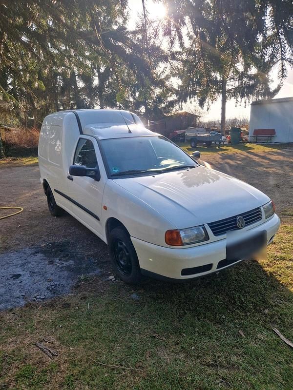 Gebraucht VW Caddy 64 PS (47 kW) 2002 Weiß Van / Kleinbus