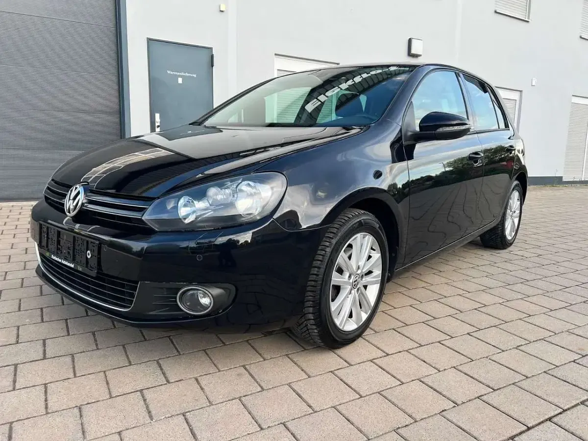 Gebraucht VW Golf VII Style 86 PS (63 kW) 2012 Schwarz Limousine