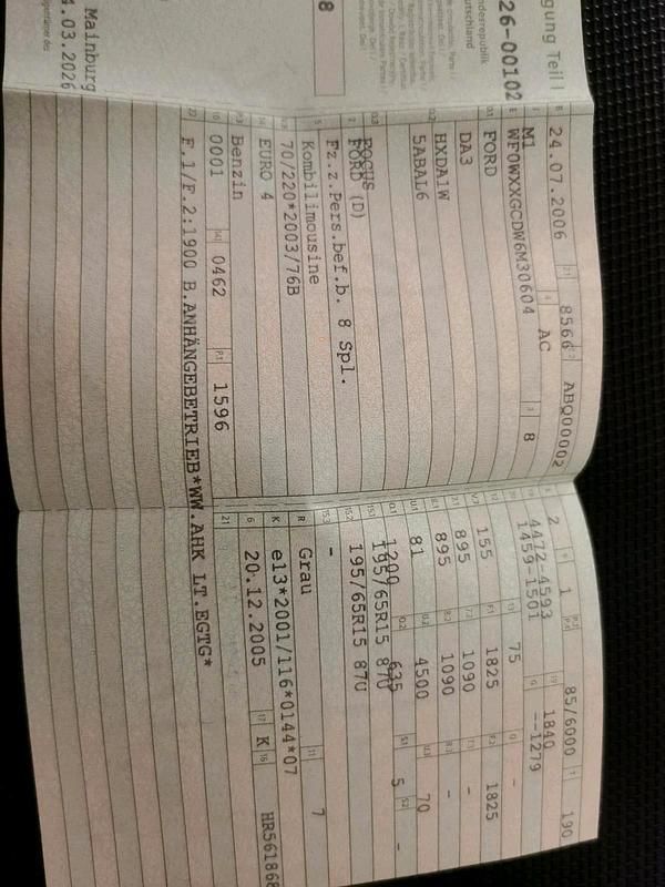 Gebraucht Ford Focus 2006 Silber Kombi