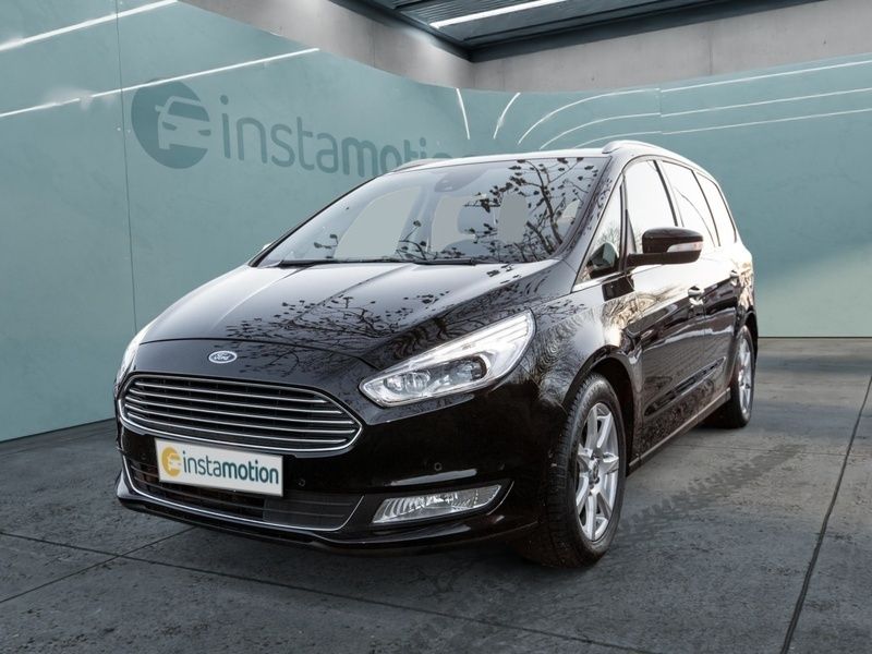 Schwarz Gebraucht 2019 Ford Galaxy Titanium Van / Kleinbus | 24.440 € (Teuer) - Bild 1/3