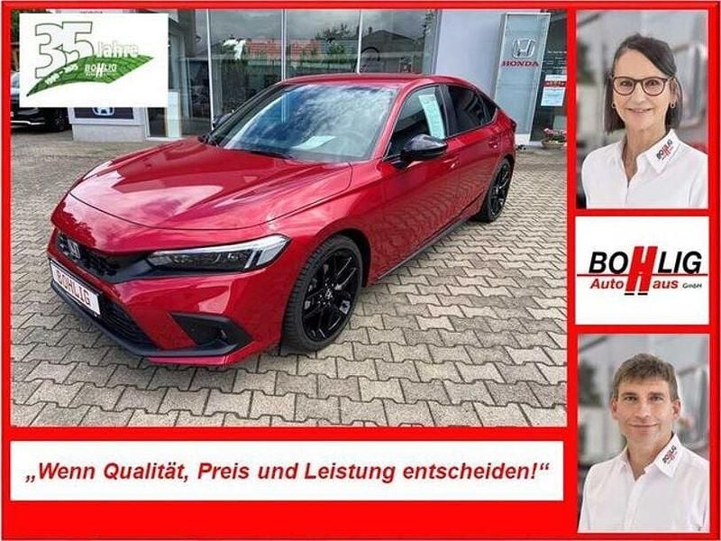Gebraucht Honda Civic Hybrid 105 PS (77 kW) 2024 Rot Limousine