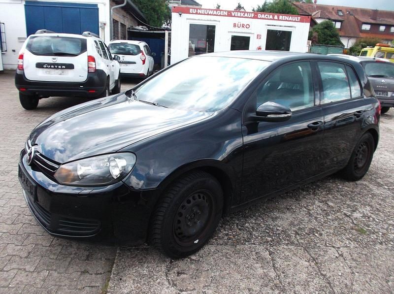 Gebraucht VW Golf VI 80 PS (58 kW) 2009 Schwarz Kleinwagen