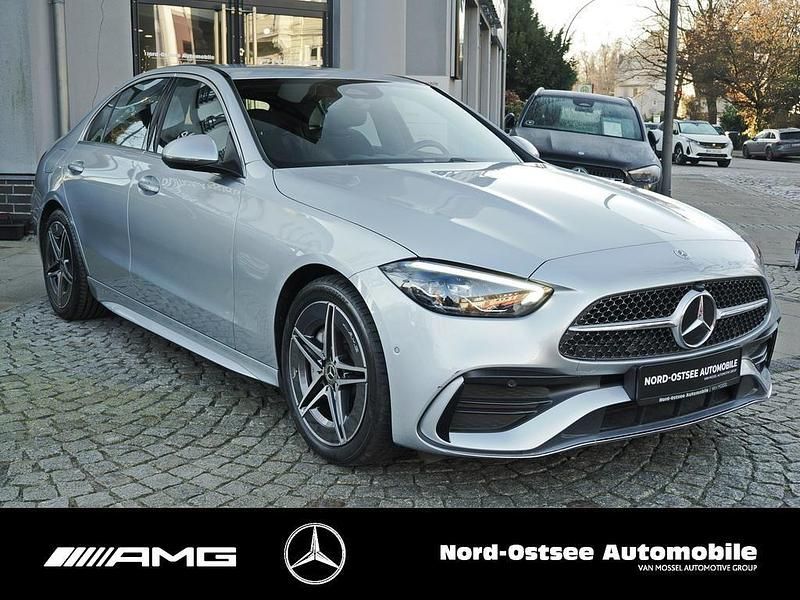 Gebraucht Mercedes C220 AMG 200 PS (147 kW) 2025 Metalliclack hightechsilber Limousine