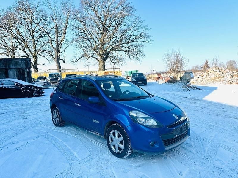 Gebraucht Renault Clio GrandTour Dynamique 101 PS (74 kW) 2009 Blau Kombi