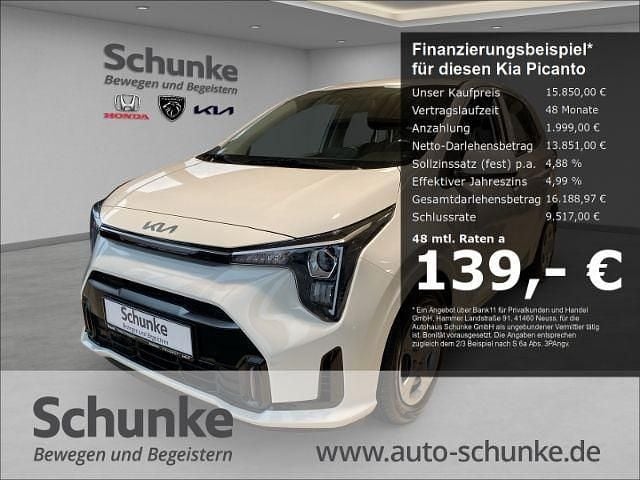 Weiss Neu 2025 Kia Picanto Kleinwagen | 15.850 € (Guter Preis) - Bild 1/4