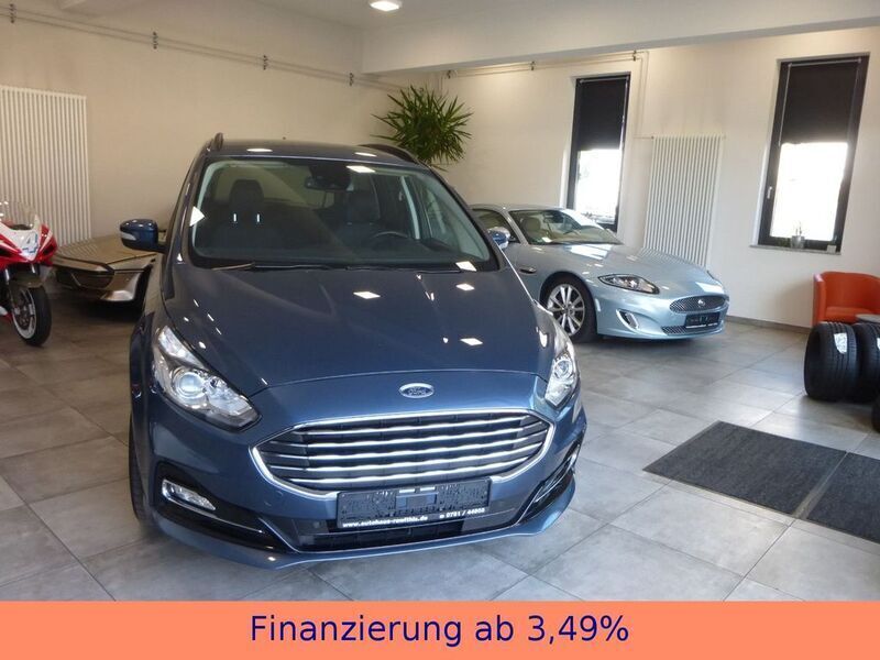 Blau Gebraucht 2021 Ford Galaxy Trend Van / Kleinbus | 27.590 € (Fairer Preis) - Bild 1/4