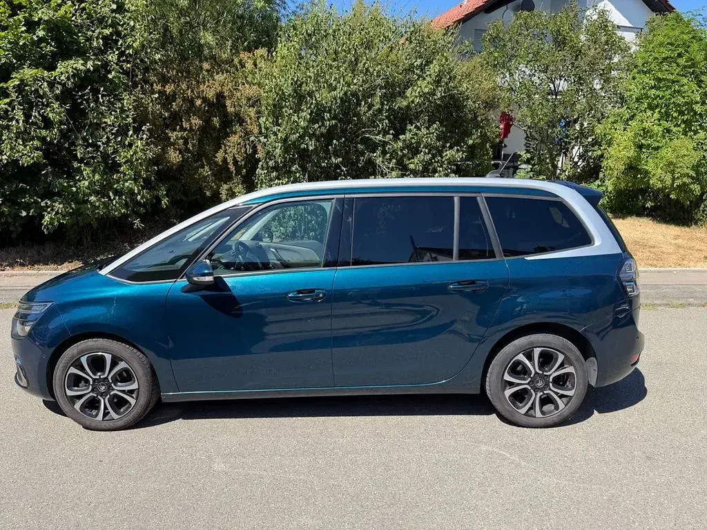 Gebraucht Citroën C4 SpaceTourer PureTech 131 PS (96 kW) 2020 Blau Van / Kleinbus