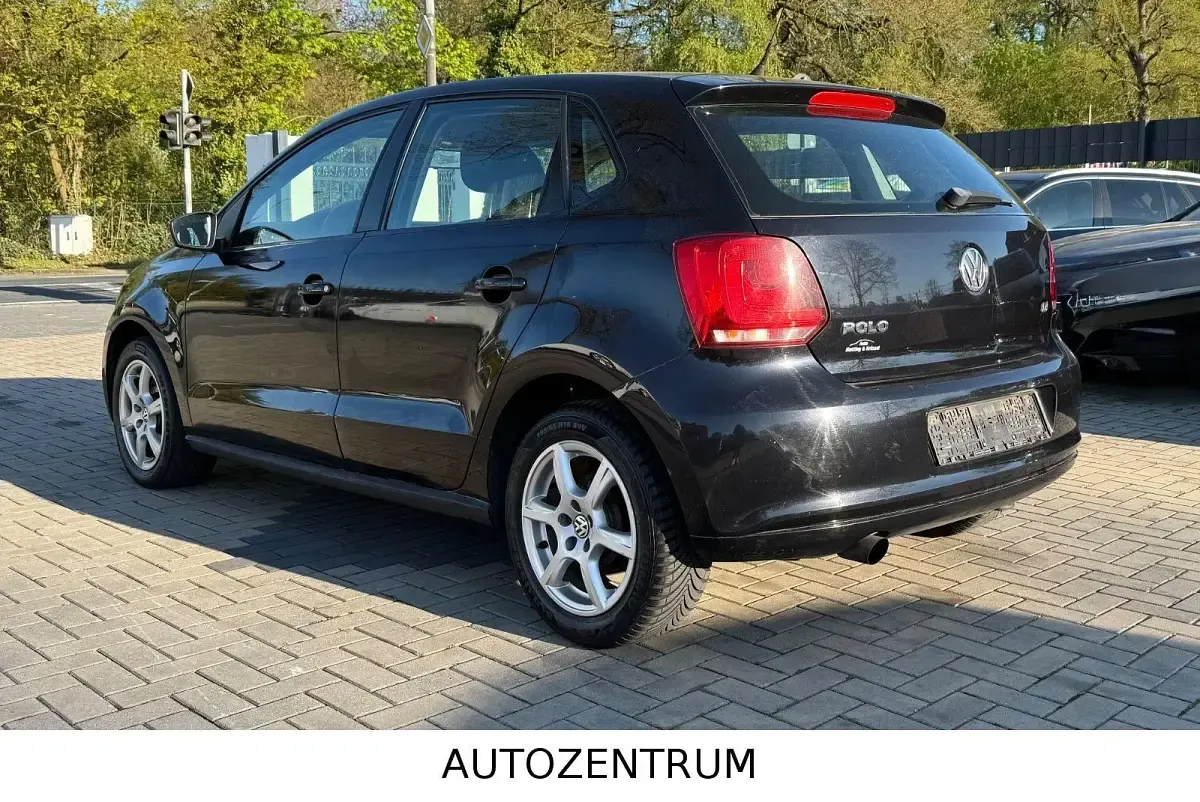 Gebraucht VW Polo Style 86 PS (63 kW) 2011 Schwarz Kleinwagen