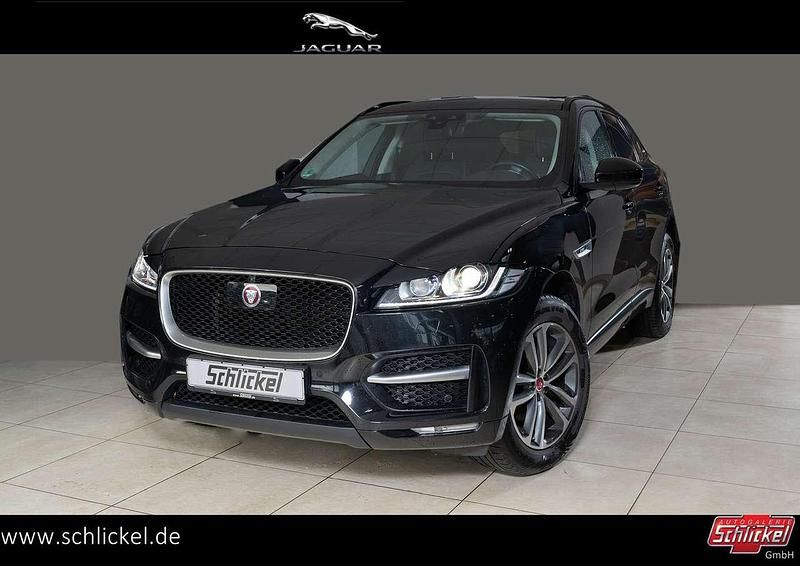 Narvik black Gebraucht 2019 Jaguar F-Pace R-Sport SUV | 20.400 € (Superpreis) - Bild 1/4