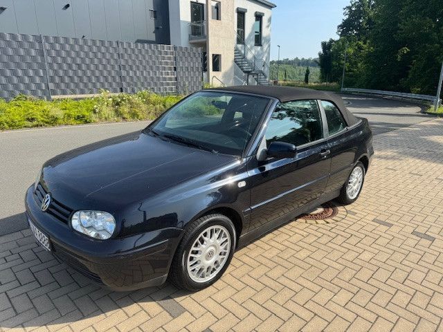 Blau Gebraucht 2000 VW Golf Cabriolet Cabrio | 6.900 € - Bild 1/4