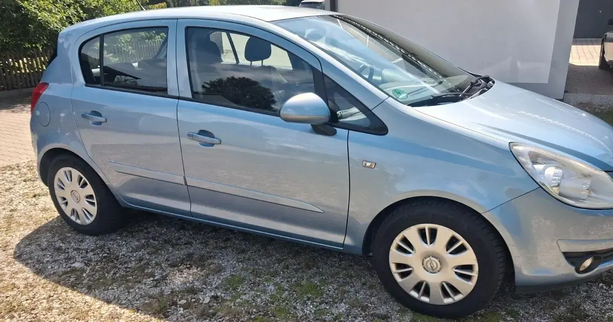 Gebraucht Opel Corsa 80 PS (58 kW) 2007 Blau Kleinwagen